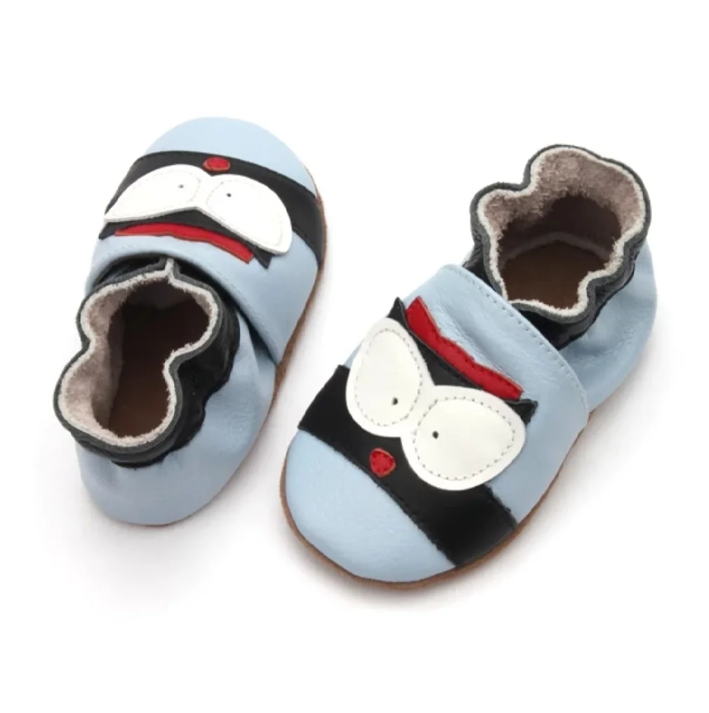 
Genuine Leather Kid Shoes baby slippers 