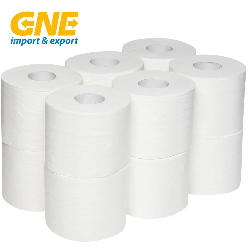 Individually Wrapped Soft Absorbent Flushable White Virgin 3 ply Toilet Paper