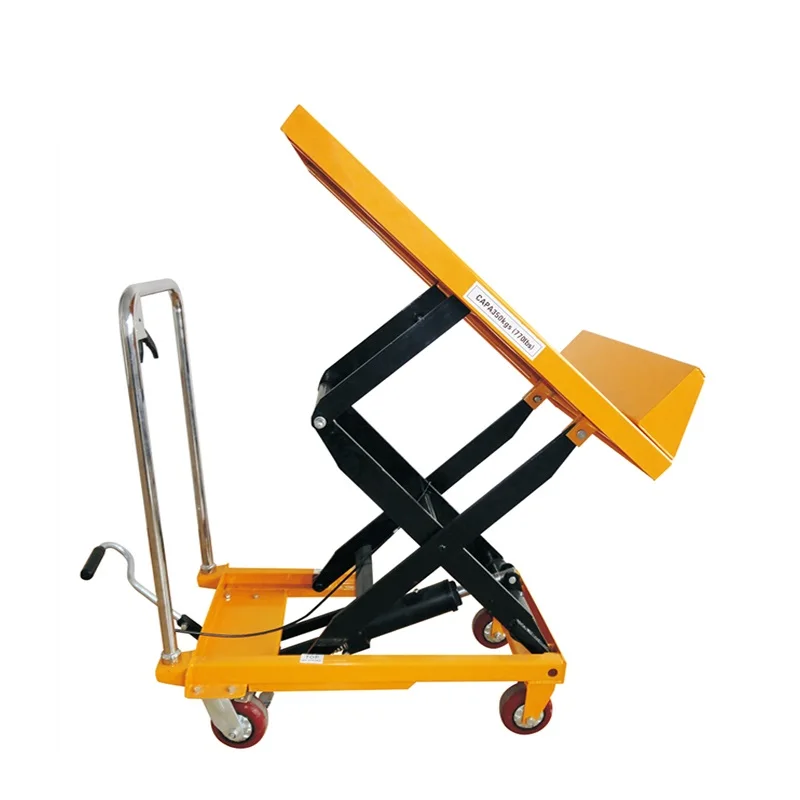 Roller Table scissor lift hydraulic  scissor lift table double scissor manual lifter