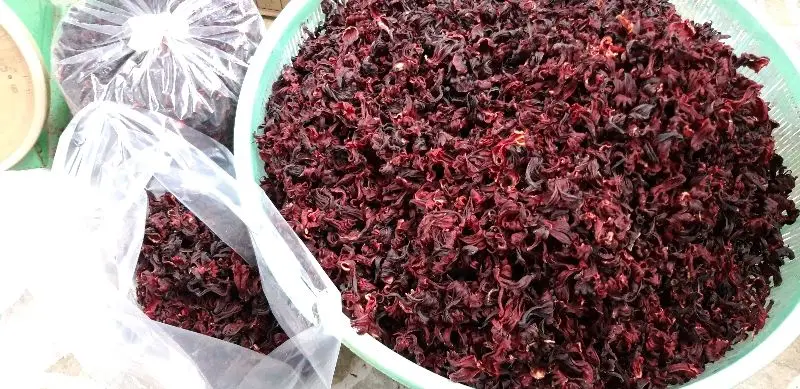 Вьетнамский красный гибискус сушеные артишок цветы премиум Продукт 99 Золотой