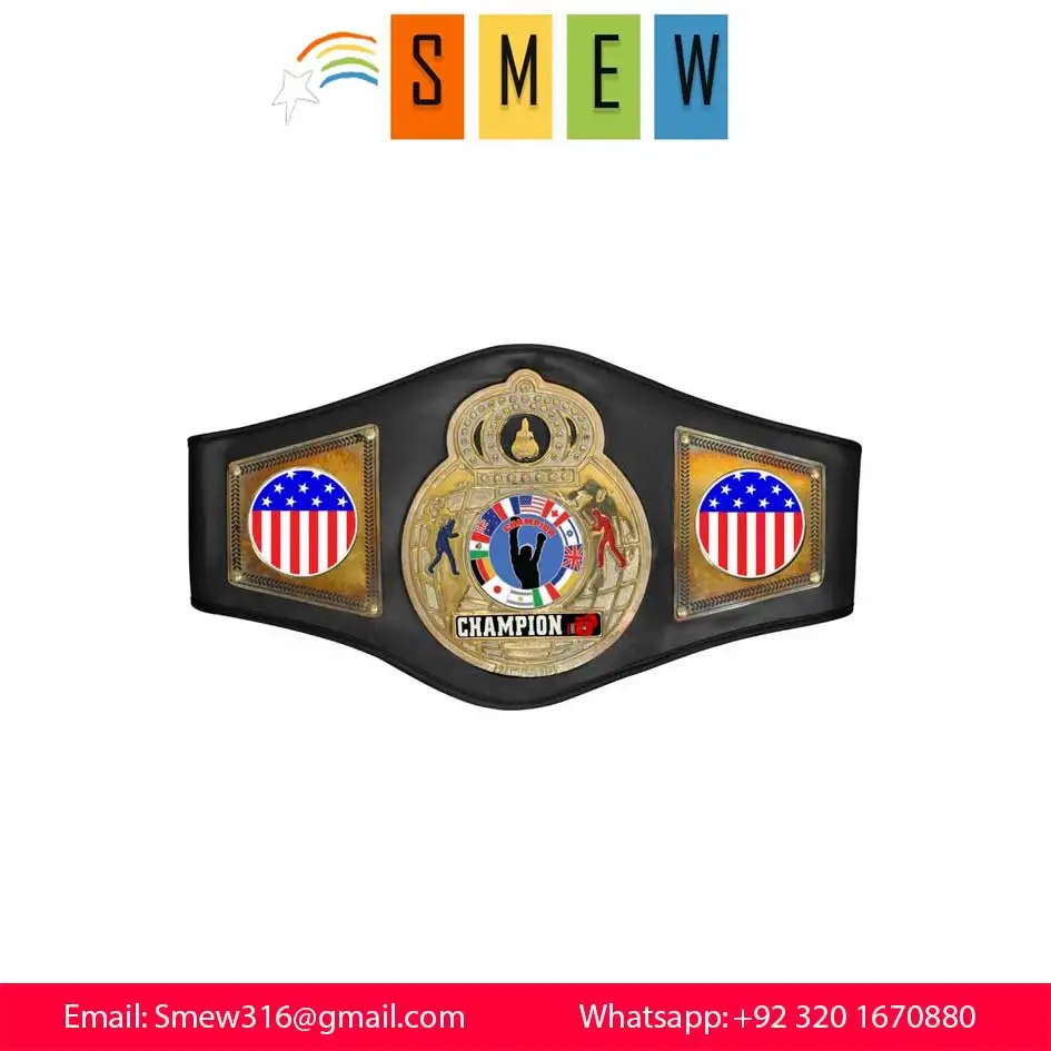 Сублимированная кожа Объединенный дзюдо ремень для чемпионата по боксу