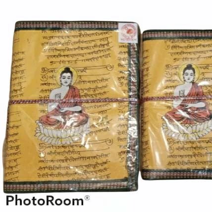 indian God printed handmade papers notebook.