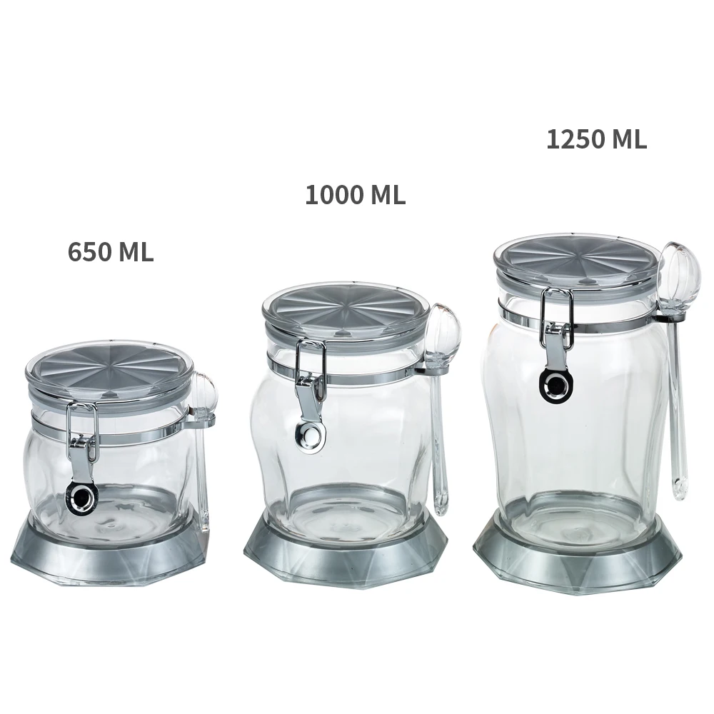 [Holar] Taiwan Made Kitchen Pantry Organization Plastic Food Container for Canning Sugar Flour Pasta Candy Cereal Coffee