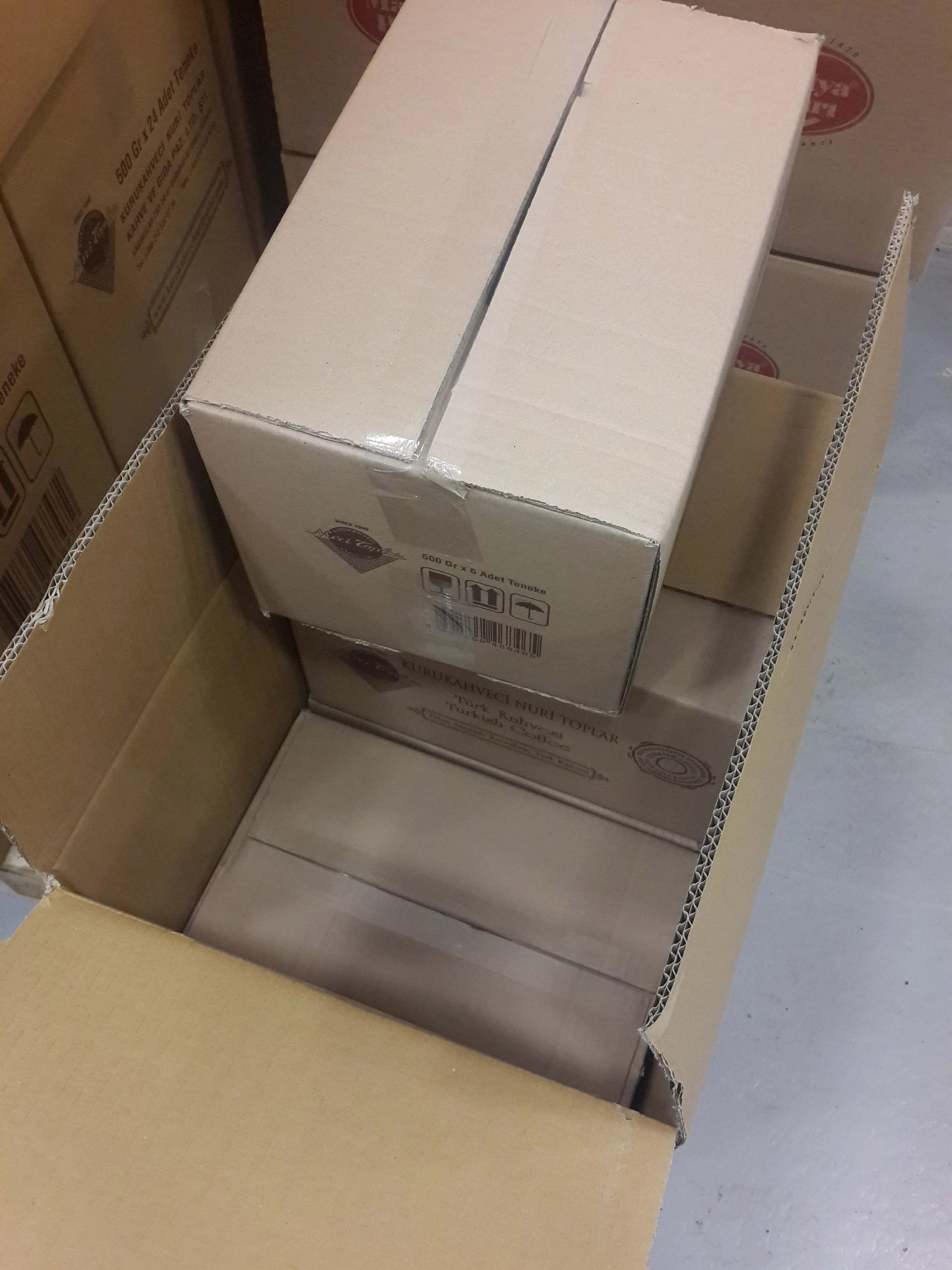 Coffee Nuri Toplar Turkish Coffee with Mastic Gum 100 gr Turkish Coffee