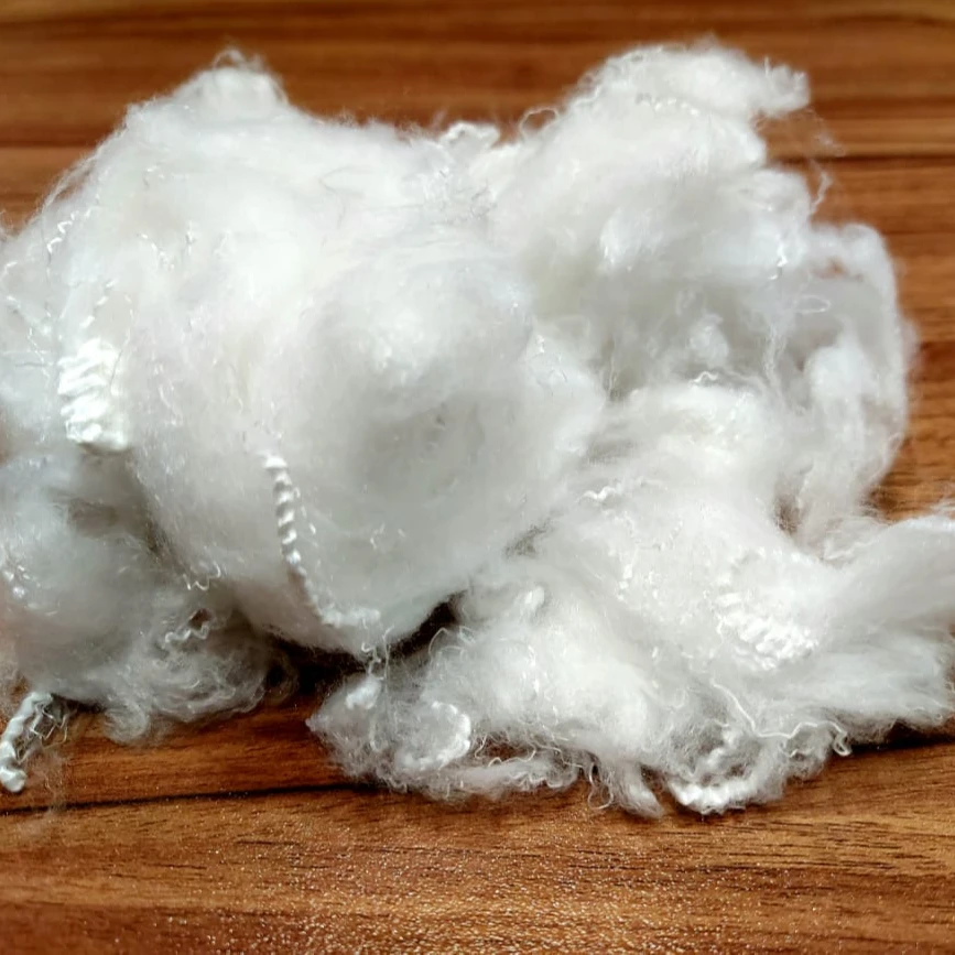 Semi-Dull Raw White Fiber (Yarn Spinning)