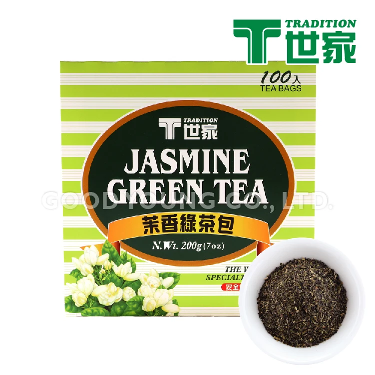 Organic Jasmine Green Tea Bag Hot Sale Taiwan Factory Direct