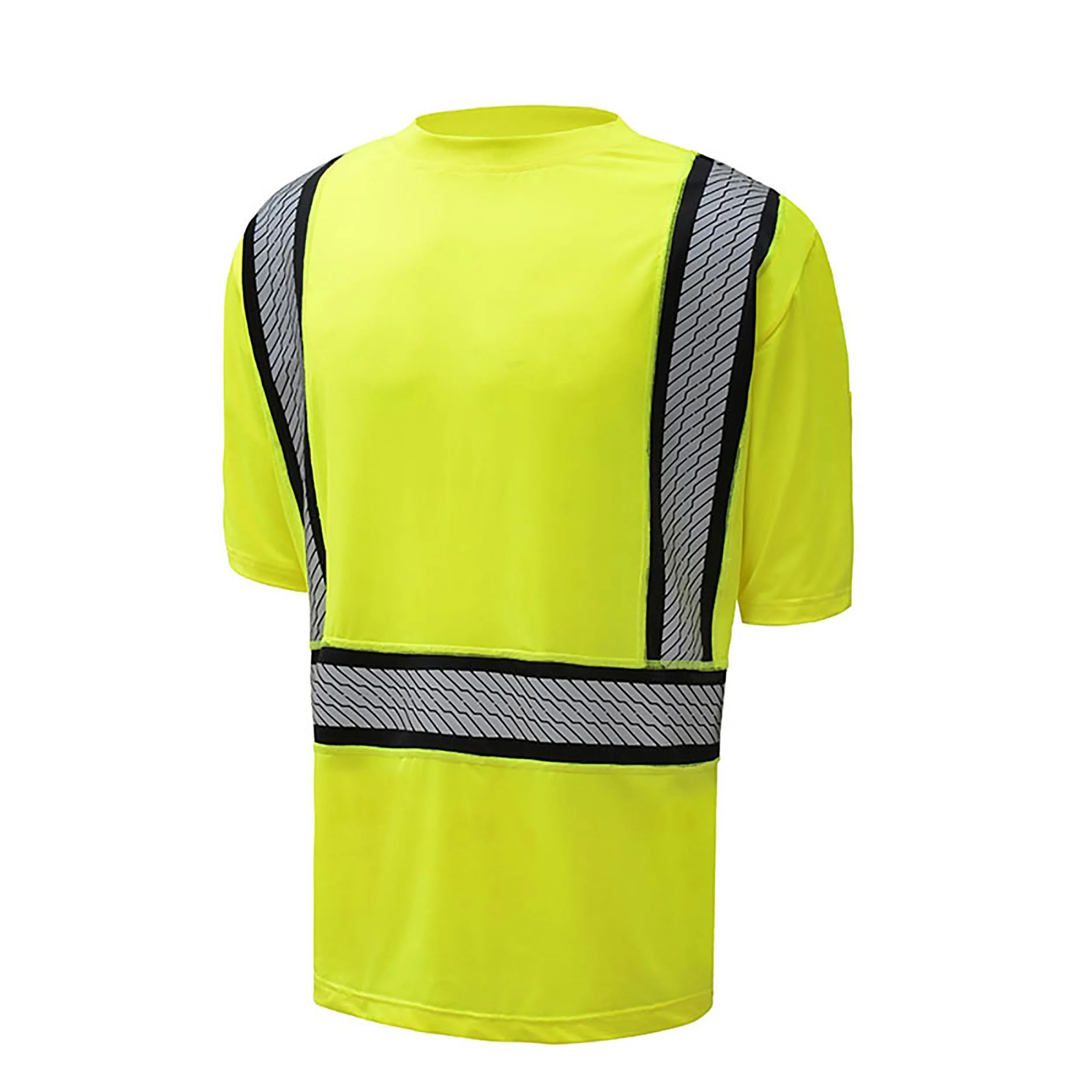 OEM Hi Vis майка с подогревом переводная черная серия оптовая продажа Защитная футболка длинным рукавом