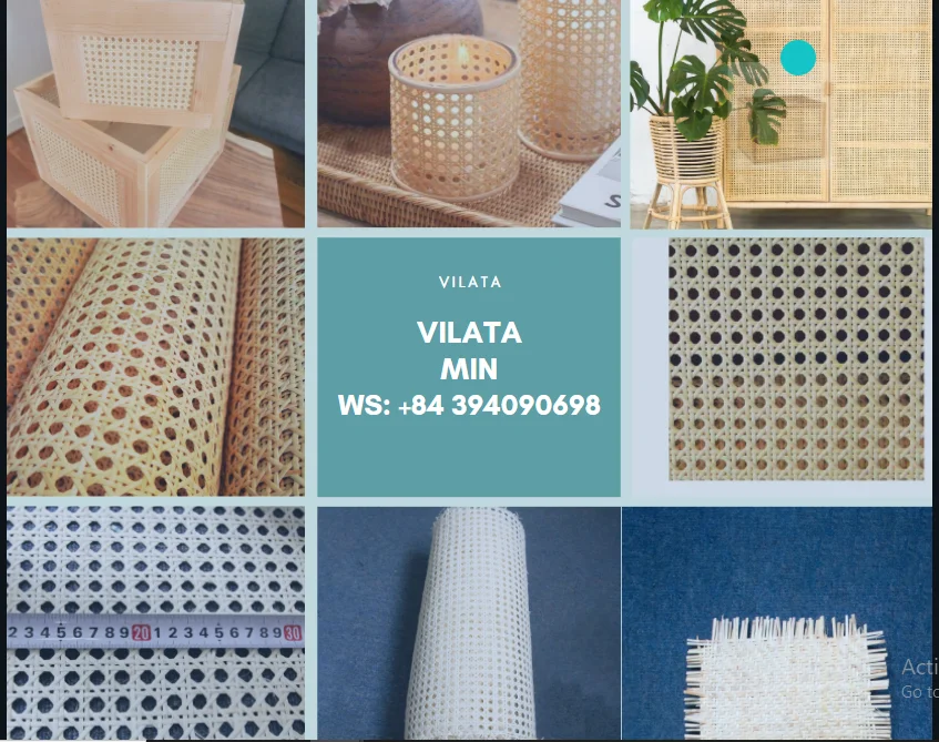 Best quality rattan cane/ Rattan webbing roll/ Best price Ms Rosie : +84 974 399 971 (WS)