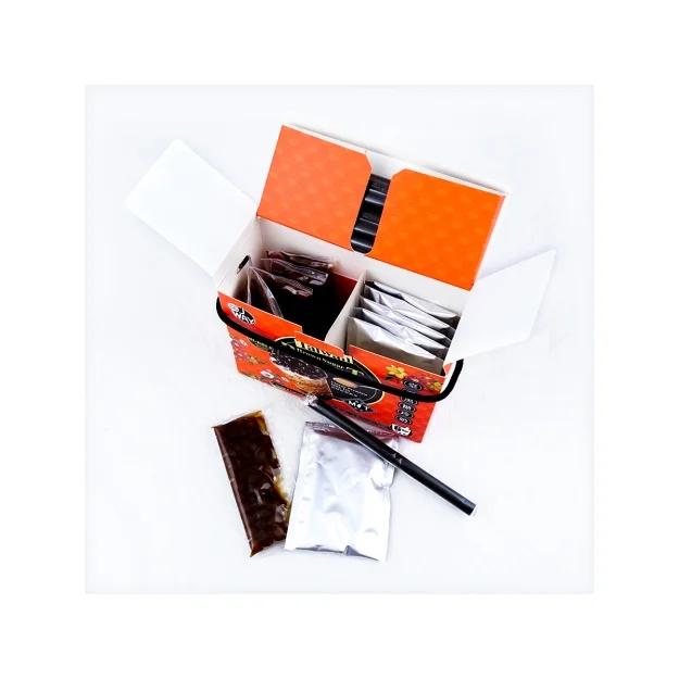 Best taste Brown Sugar Bubble Tea Set (6 pcs) with 6 straws Taiwan Boba Tea  with Big Tapioca Pearls