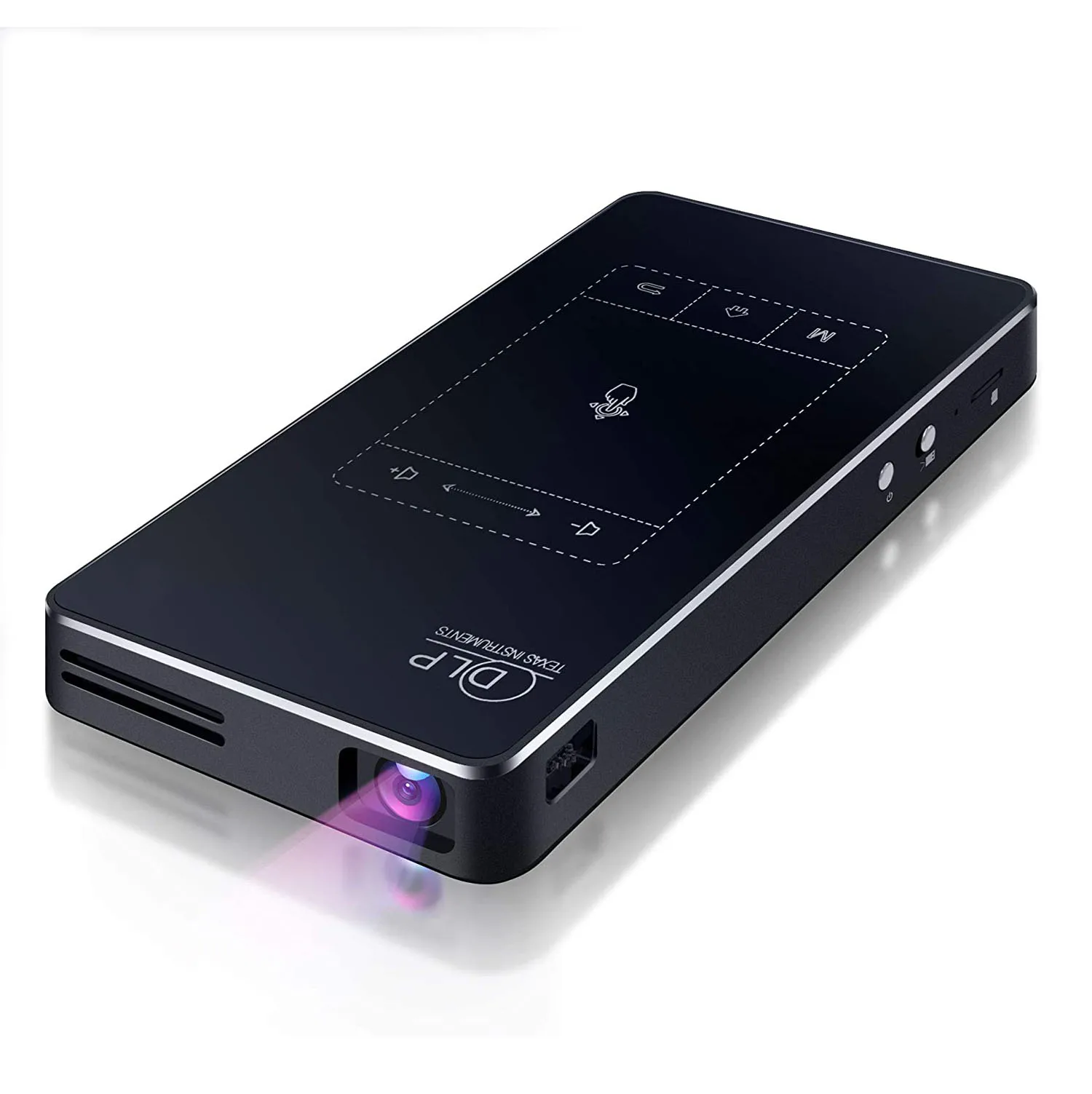 
Smart Touch Vedio Mini Pocket Home Theater Projector Android Mobile LED Projector 1080p 4k Portable DLP Mini Projector 