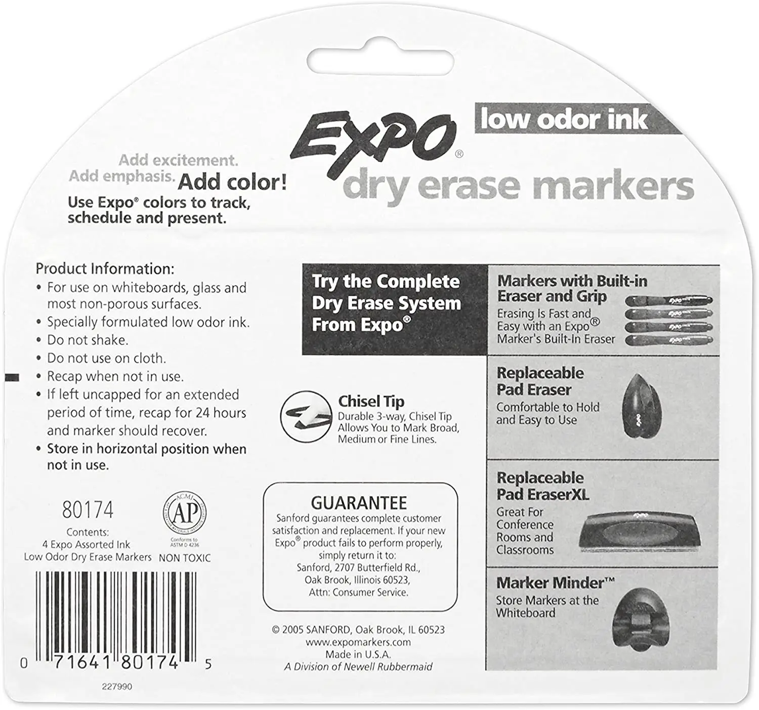 Low Odor Ink Intense Colors Dry Eraser Marker Visible From A Distance Ideal For Classrooms Offices and Home