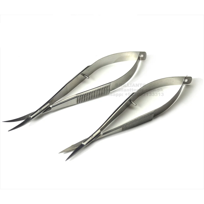 New Arrival Handmade Stainless Steel Micro Spring Scissors For Lashes / Eyelash Extension Scissors