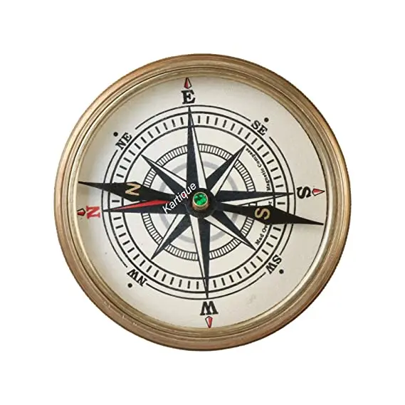 High quality brass compass sundial nautical compass brass wholesale from Indian Manufacturer nautical antique brass compass
