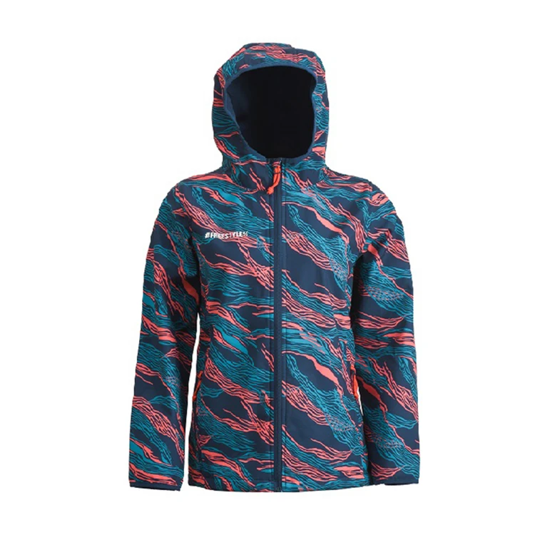 
SS21 Fashion Outdoor Softshell Waterproof Jacket kids Soft Shell Jacket 