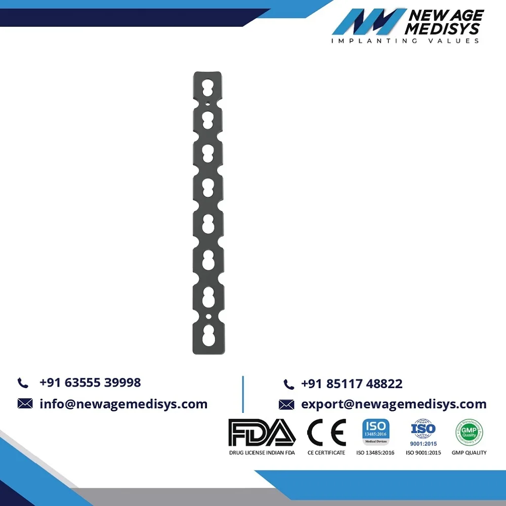 
Great New Design Titanium Manufacture Of Surgical Implants Locking Reconstruction Plate 3.5mm Titan Grey Grade B 