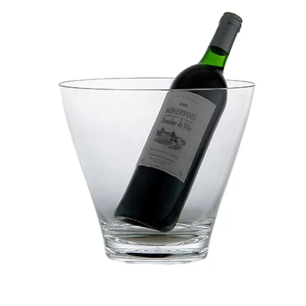 BPA free Acrylic Plastic Wine bucket