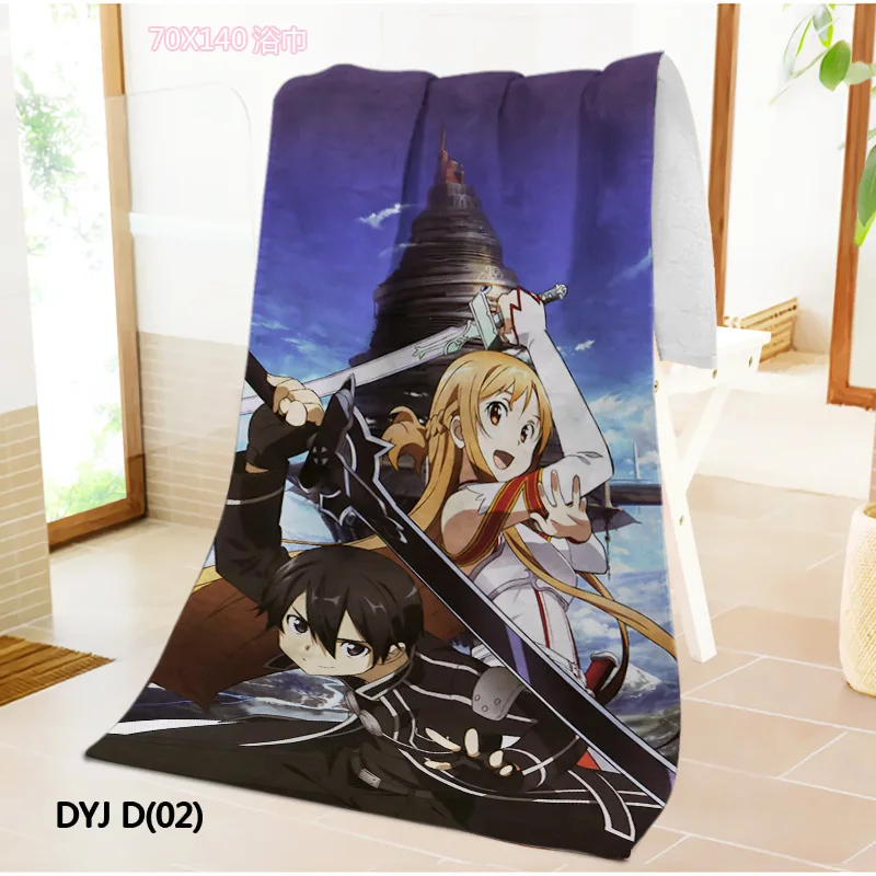 Face Towel  Printing Custom Soft Surrounding The Anime Bibulous Microfiber Towel