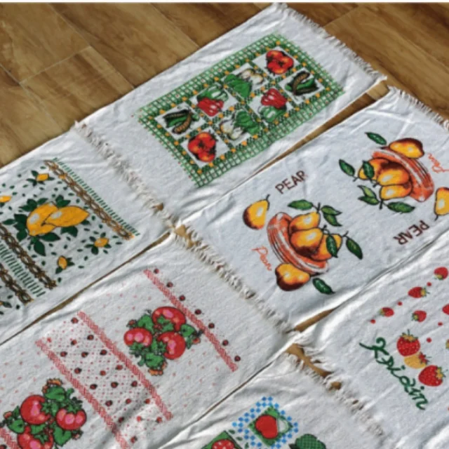 Нелиняющий чай с принтом высокое качество международная торговля хорошая воздухопроницаемость яркие цветные бритые чайные полотенца