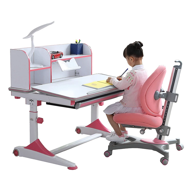 Новый дешевый регулируемый подъемный детский стол, учебный стол для детей в Азии