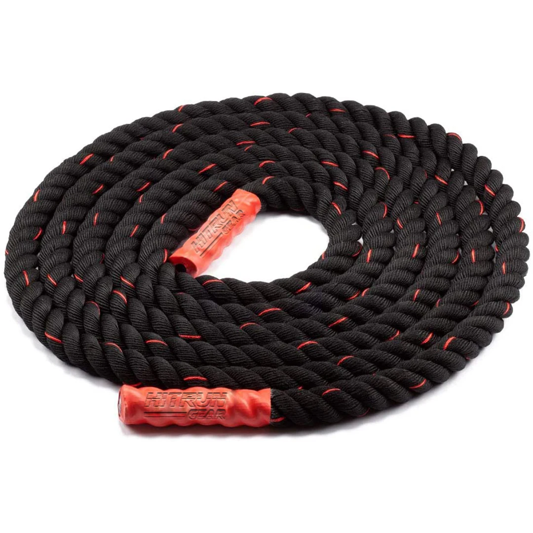 Боевая веревка | Диаметр 2 дюйма Упражнения из полиакрила длиной 30 футов