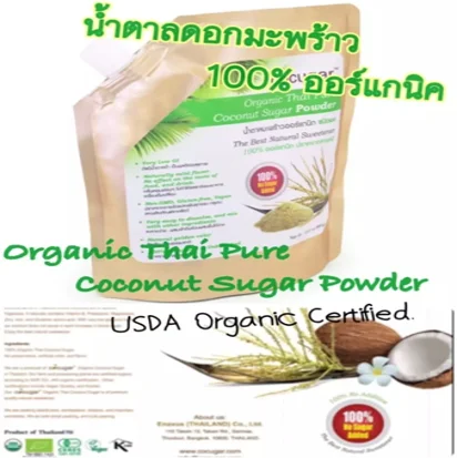 Органический сахарный сироп с кокосовым цветком