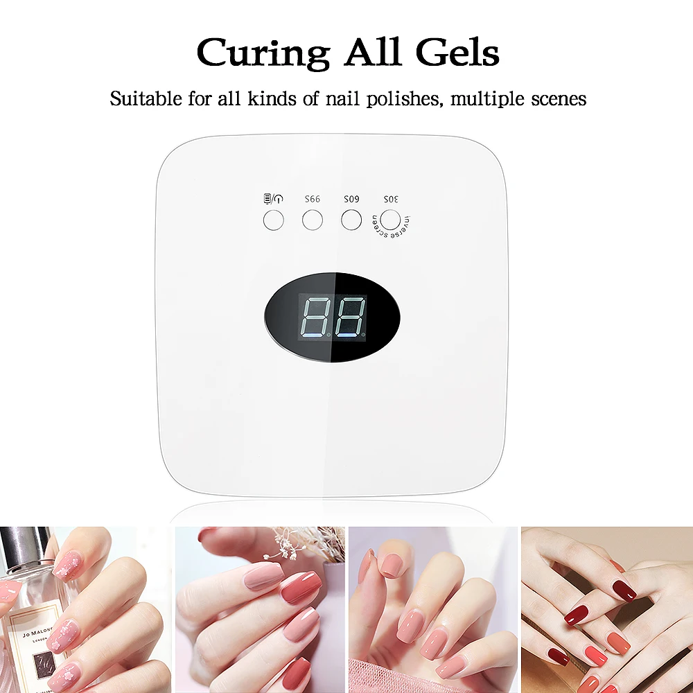Wholesale Bling SUN X5 Plus UV LED Lamp For Nails Dryer Gel Nail Lamp Drying For Gel Varnish 4Timing LCD Ice Lamp For Manicure