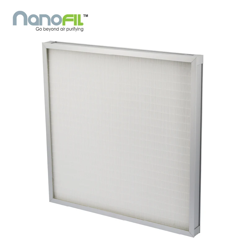 Hong Kong Made Nano Mini-Pleated Panel Filter Sterilizing hvac air filters AC Filter
