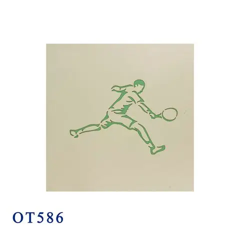 Tennis Sport 3D Pop Up Card Laser Cut Custom Design Handmade Vietnam Best Price Art Paper Top Trend Best Choice Gifts & Crafts
