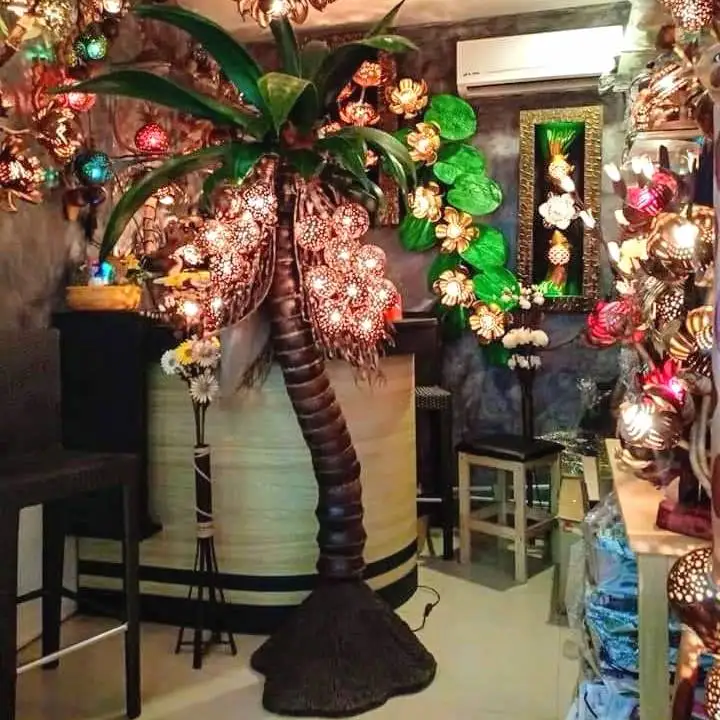
Premium Design Coconut Shell Tree Lamps 