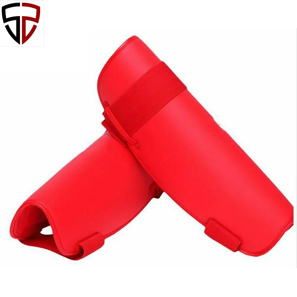 Низкая цена высокое качество индивидуальная черная защита голени для кикбоксинга сделано в Пакистане