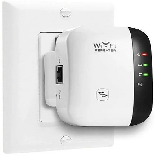 Authentic---Super Boost WiFi - WiFi Range Extender - Up to 300Mbps - Repeater - WiFi Signal Booster - Access Point -