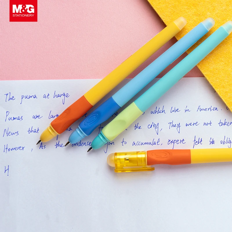 Sensitive Disappearing Ink Erasable Gel Pens Easy Start Ergonomic Grip Rubber Coating Refillable Erasable Roller Ball Pens