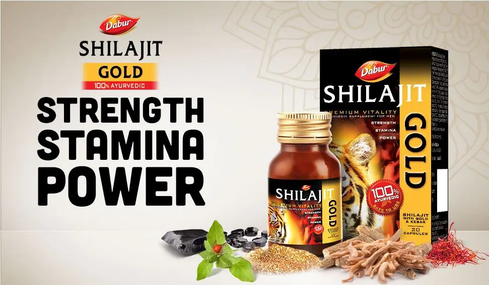 Dabur Shilajit Capsules for Stamina