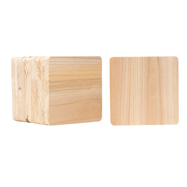 Mango Wood Coaster with stand Kitchenware Cup Coaster Tableware Handmade Vintage Design Table Top Wooden Tea Coaster