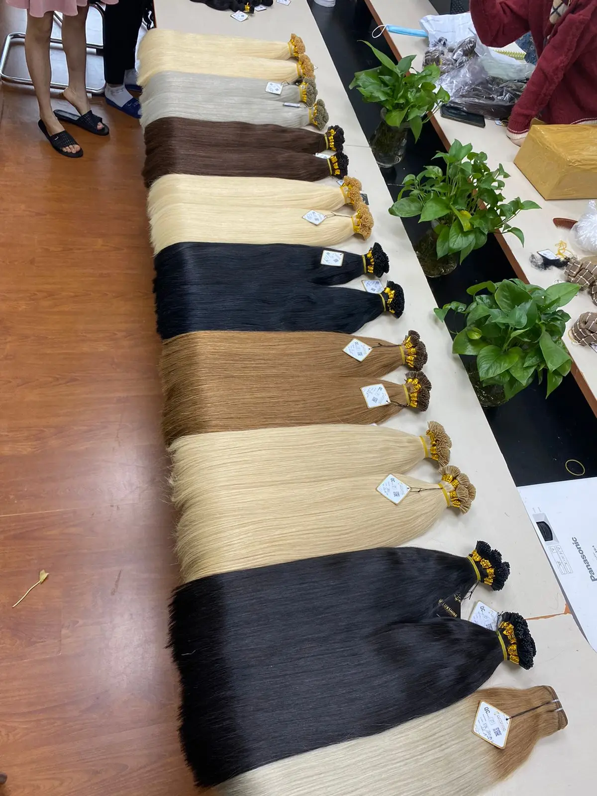 6-32 inches straight many color Vietnamese Human Hair Extensions Wholesale Factory price