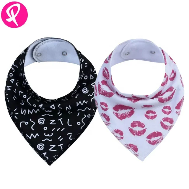 
Custom 8 Piece Pack Baby Bandana Bibs 
