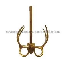 Hot Selling Front Door Decoration Metal Single Hook Brass Antique Hook Garland Hanger