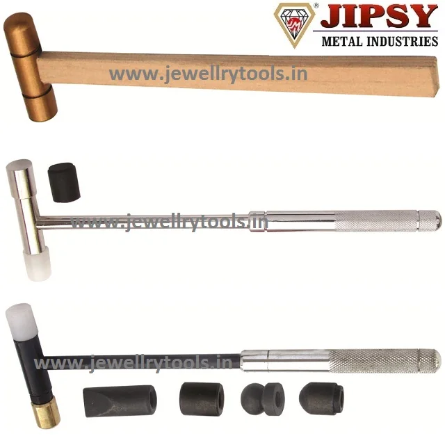 Jewelry Chasing Hammer Flat Head Tools India