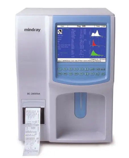 Mindray BC-2800Vet  3 Part Diff CBC Auto Blood Hematology Analyzer/CBC