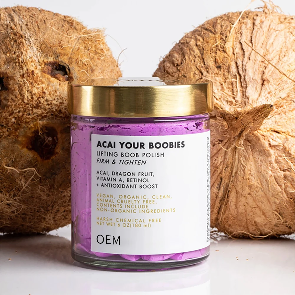 OEM фирменный лак для тела светящийся Осветляющий смягчающий отшелушивающий против целлюлита дракона фруктов скраб