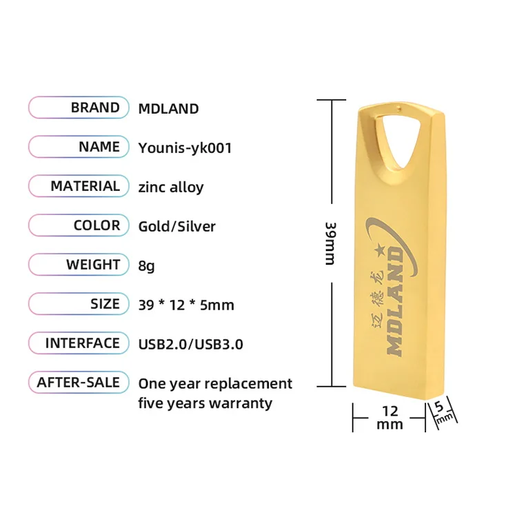  USB флеш-накопитель на заказ 32 ГБ 16 8 4 Гб USB2.0 3 0 водонепроницаемый металлический