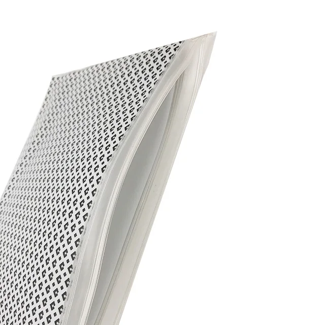 Eco-Friendly Customized Flexible Transparent PVC Silk-Screen Printing Pen Pouch With Zip Lock