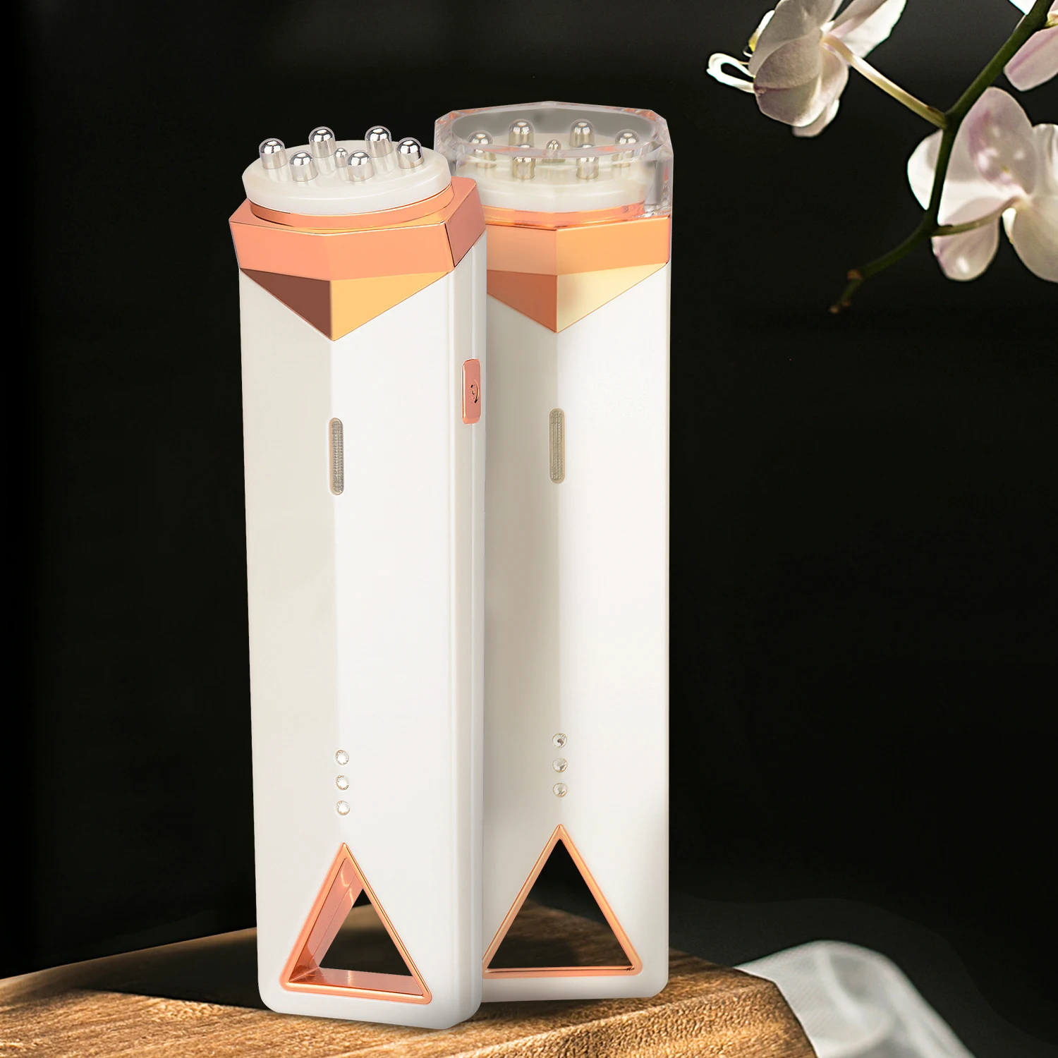 
Portable RF Home Beauty Apparatus Skin Tightening Machine Skin Care Anti Aging and Wrinkles Device 