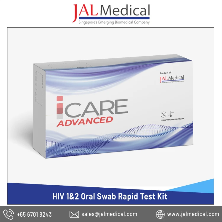 Эксклюзивная сделка на подлинное качество одноразовое использование ВИЧ 1 & 2 Набор для быстрого тестирования полости рта от надежного поставщика