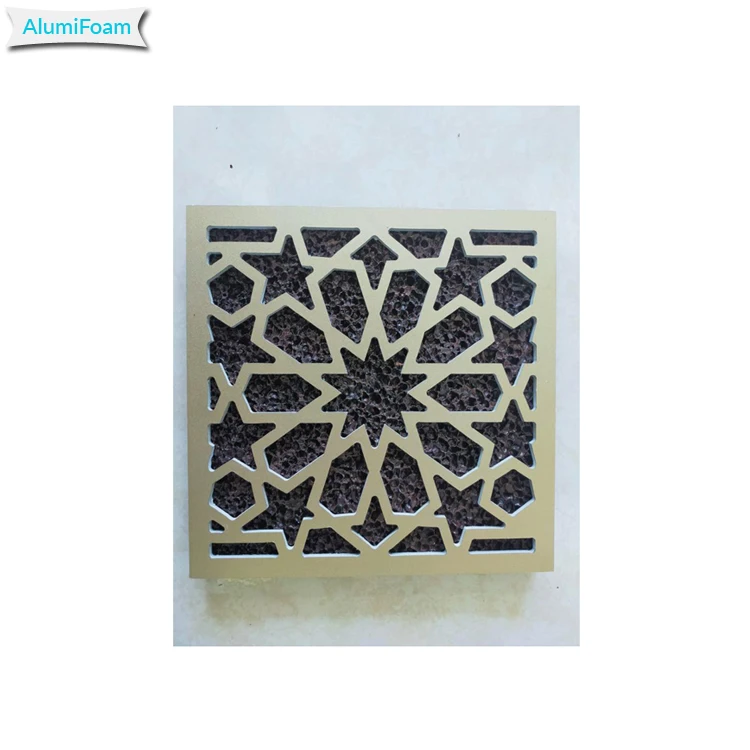 
Factory Price Excellent Quality Aluminum Foam Panel Mashrabiya from Qatar 