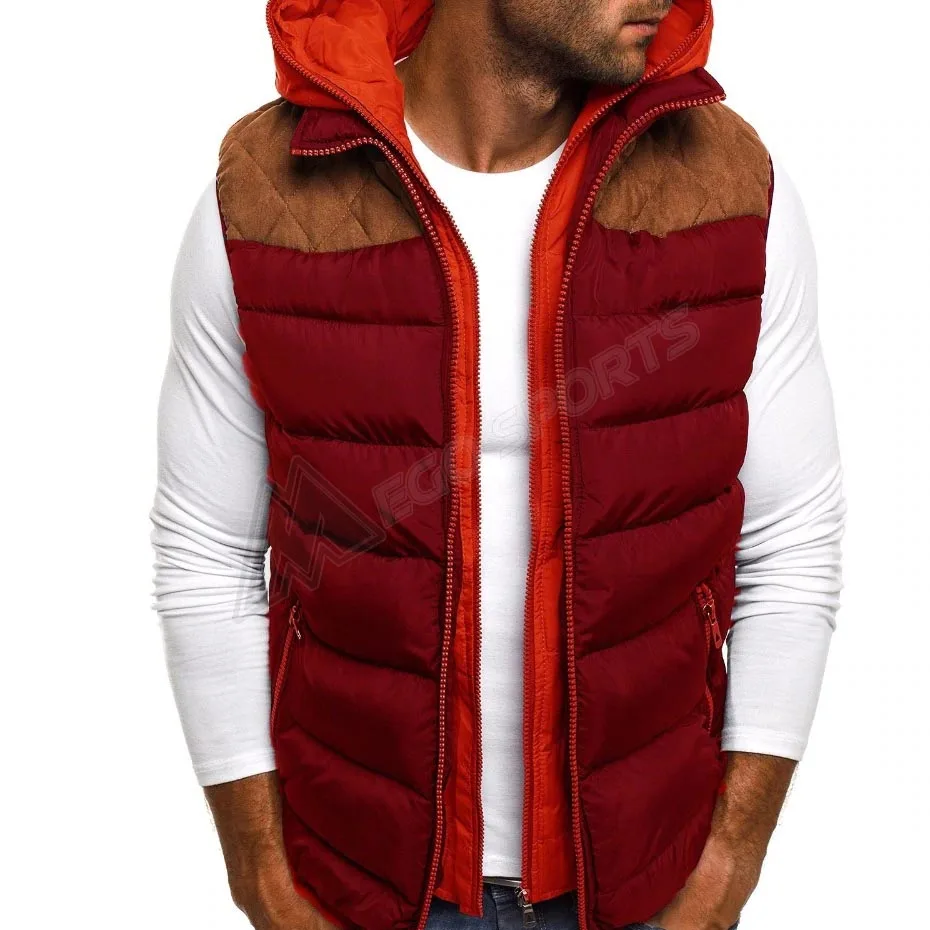 Outwear Winter Coat Parkas Men Jackets Warm Lightweight Down Parka Winter Cotton Vests Fashion Puffy hoodie