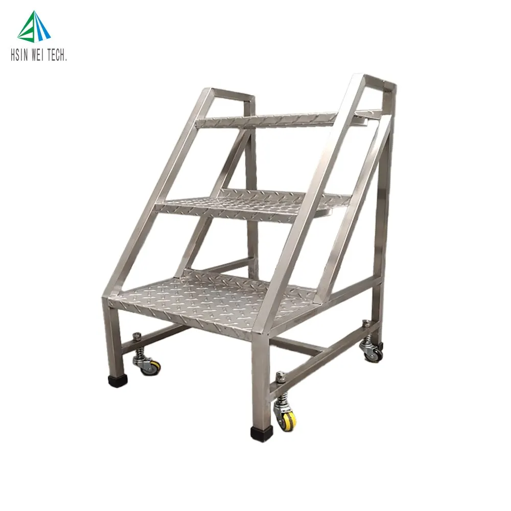 wholesale 3 step ground industrial steps ladder