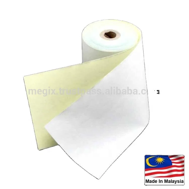 2ply carbonless paper 76mm*70mm ncr cash register paper roll