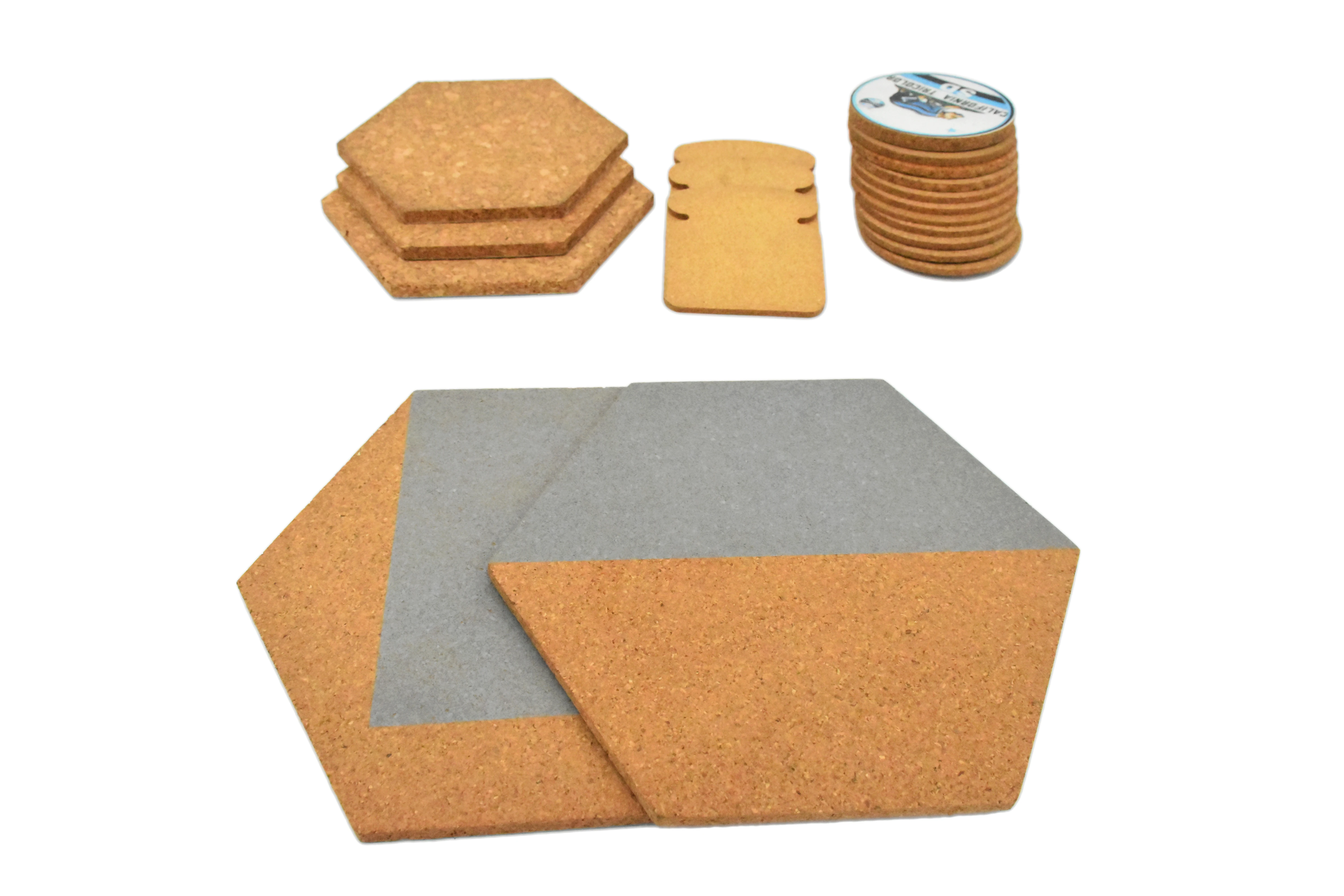 Wholesale Eco-friendly Custom Roller Coasters Wooden Placemats Coaster Cork Coaster for Drinks Posavaso Wood Resin Mats & Pads