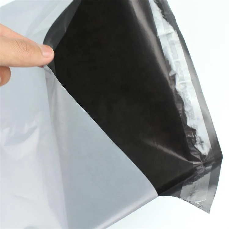 Custom Polybags Self Sealing  Poly Silver Courier Bag Shipping Envelopes Courier Pouch Mailing Bag For Packaging Clothes